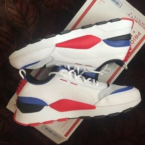 PUMA RS-0 SOUND WHITE CANVAS & MESH